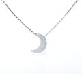 Colier de argint LUNA opal alb