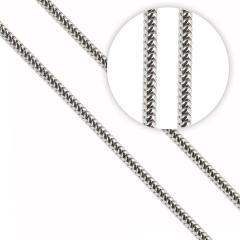 Lanț de argint rotund - sfoară 1,3 mm